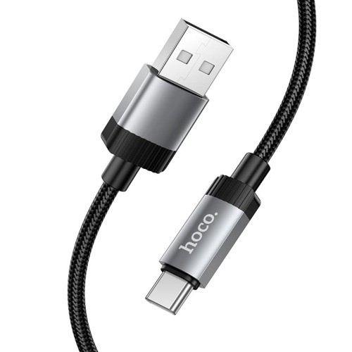 Кабель HOCO Type-C Star charging data cable X117 |1m, 3A| black