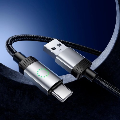 Кабель HOCO Type-C Star charging data cable X117 |1m, 3A| black