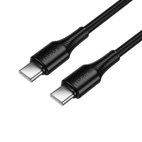 Кабель HOCO Type-C to Type-C Beneficio charging data cable X120 |1m, 60W| black