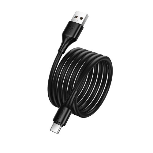 Кабель HOCO Type-C Beneficio charging data cable X120 |1m, 3A| black