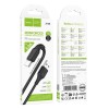 Кабель HOCO Type-C Beneficio charging data cable X120 |1m, 3A| black
