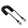 Кабель HOCO Type-C to Type-C Nuevo charging data cable X121 |1.5m, 60W| black