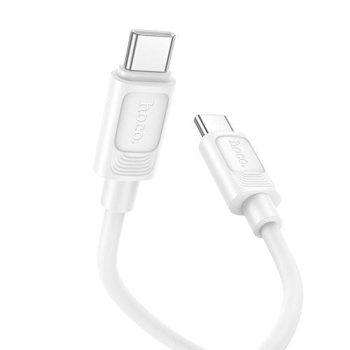 Кабель HOCO C to C Benefit 60W silicone charging data cable X122 |1m, 60W| black