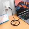 Кабель HOCO Type-C Benefit silicone charging data cable X122 |1m, 3A| black