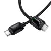 Кабель HOCO Type-C to Type-C Mundo charging data cable U146 |1.2m, 60W| black
