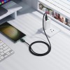 Кабель HOCO Type-C to Type-C Mundo charging data cable U146 |1.2m, 60W| black