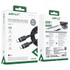 Кабель ACEFAST USB-C to USB-C spring charging data cable C14-03 |1.2m, 60W/3A| black