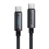 Кабель ACEFAST USB-C to USB-C 60W Fast charging data cable C19-03 |1.2m, 60W/3A| black