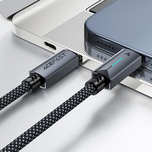 Кабель ACEFAST USB-C to USB-C 60W Fast charging data cable C19-03 |1.2m, 60W/3A| black