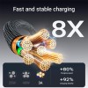 Кабель ACEFAST USB-A to USB-C fast charging data cable C19-04 |1.2m, 3A| black