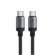 Кабель ACEFAST USB-C to USB-C aluminum alloy charging data cable C20-03 |1.2m, 60W/3A| black