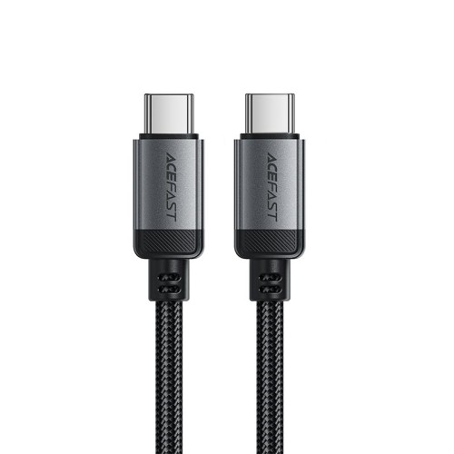 Кабель ACEFAST USB-C to USB-C aluminum alloy charging data cable C20-03 |1.2m, 60W/3A| black