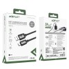 Кабель ACEFAST USB-A to USB-C aluminum alloy charging data cable C20-04 |1.2m, 3A| black