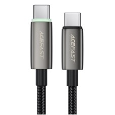 Кабель ACEFAST USB-C to USB-C intelligent power-off charging data cable C23-03 |1.2m, 60W/3A| black