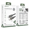 Кабель ACEFAST USB-C to USB-C intelligent power-off charging data cable C23-03 |1.2m, 60W/3A| black