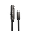 Кабель HOCO C to C Exquisite bracket charging data cable U150 |1.2m, 60W/3A| black