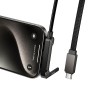 Кабель HOCO C to C Exquisite bracket charging data cable U150 |1.2m, 60W/3A| black