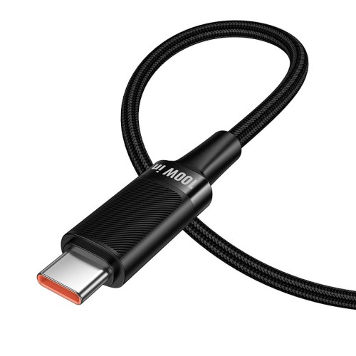 Кабель HOCO C to C Extreme PD multi-protocol charging cable U153 |1.2m, 100W| black
