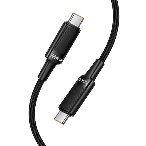 Кабель HOCO C to C Extreme PD multi-protocol charging cable U153 |1.2m, 100W| black