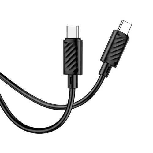 Кабель HOCO C to C Gratified charging data cable X88 |2m, 60W/3A| black