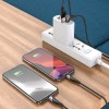 Кабель Hoco Combo 2in1 USB to Type-C / Lightning Freeway PD charging data cable U95 |1.2M, 20W, 2.4A| black