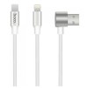 Кабель Hoco combo Lightning+Micro U18 black