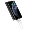Кабель Hoco Combo Lightning + Type-C Cool Silicone U87 |2.4A, 0.2M| white