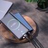 Кабель Hoco Combo 2in1 Type-C to Type-C / Lightning Freeway PD charging data cable U95 |1.2M, 60W, 3A| black