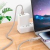 Кабель HOCO All-in-one charging data cable C/iP to C/LED light U138 |1.2m, PD27/60W| black