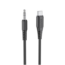 Кабель BOROFONE Type-C to aux digital audio conversion cable BL8 black