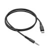 Кабель BOROFONE Type-C to aux digital audio conversion cable BL8 black