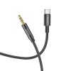 Кабель HOCO aux to Type-C digital audio conversion cable UPA19 |1M| black