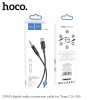 Кабель HOCO aux to Type-C digital audio conversion cable UPA19 |1M| black