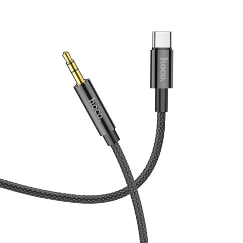 Кабель HOCO aux to Type-C digital audio conversion cable UPA19 |1M| silver