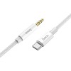 Кабель HOCO aux to Type-C digital audio conversion cable UPA19 |1M| silver