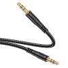 Кабель HOCO Smooth AUX audio cable UPA24 |1m| black