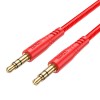 Кабель HOCO Smooth AUX audio cable UPA24 |1m| red