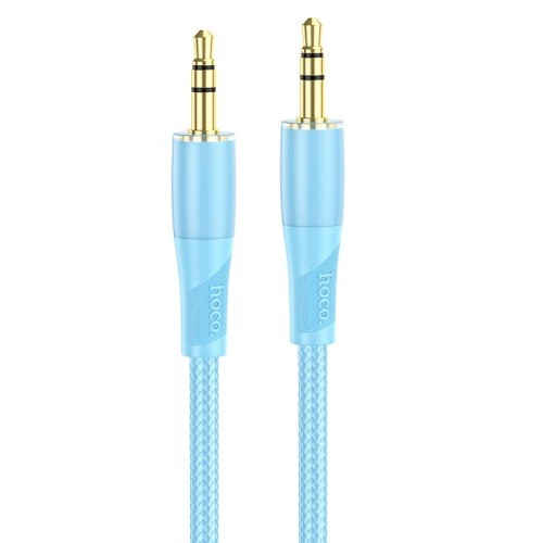 Кабель HOCO Transparent Discovery Edition AUX audio cable UPA25 |1M| black