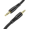 Кабель HOCO Transparent Discovery Edition AUX audio cable UPA25 |1M| blue