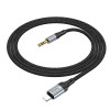 Кабель HOCO Fresh digital audio conversion cable Lightning UPA26 |1m, DAC| black