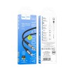 Кабель HOCO Fresh digital audio conversion cable Type-C UPA26 |1m, DAC| black