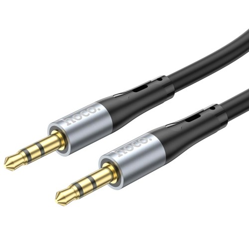 Кабель HOCO AUX silicone digital audio conversion cable UPA22 |1M| white