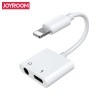 Перехідник JOYROOM Lightning to 3.5mm AXU/Lightning Ben Series S-Y104 |1.5A| white