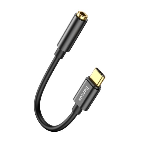 Перехідник BASEUS Type-C Male to 3.5mm L54 (CATL54-0G) black