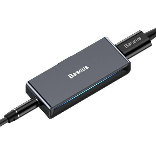 Перехідник BASEUS Type - C Male To Type-C / 3.5 mm L57 |18W PD| black