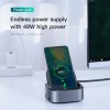 Док-станція BASEUS Mate Docking Type-C Mobile Phone Intelligent HUB Expanded Socket |8 Ports, PD 49W, SD/Micro SD, 3.5mm, 4KHD| (CAHUB-S0G) grey