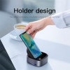 Док-станція BASEUS Mate Docking Type-C Mobile Phone Intelligent HUB Expanded Socket |8 Ports, PD 49W, SD/Micro SD, 3.5mm, 4KHD| (CAHUB-S0G) grey