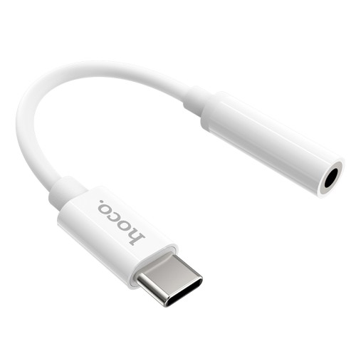 Перехідник Hoco Type-C Digital 3.5 Audio converter LS30 white