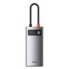 Hub адаптер BASEUS Type-C Metal Gleam Series 4-in-1 Multifunctional Docking Station |2USB, HDMI, Type-C, 100W PD| (CAHUB-CY0G) grey