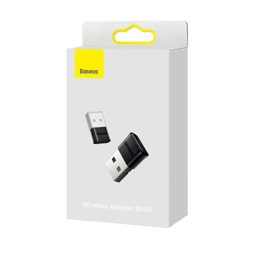 Адаптер Bluetooth  BASEUS Wireless Adapter BA04 |BT5.0, 20m| (ZJBA000001) black